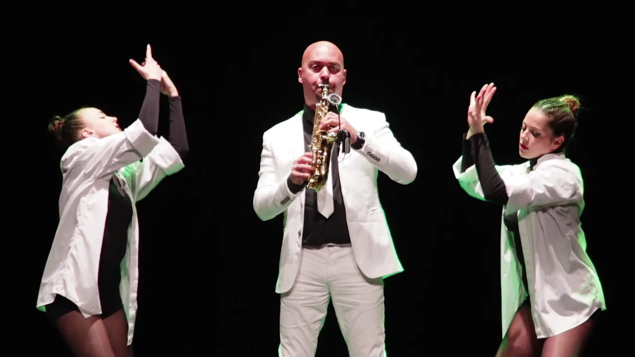 Adrian Sanso-Ali performing live